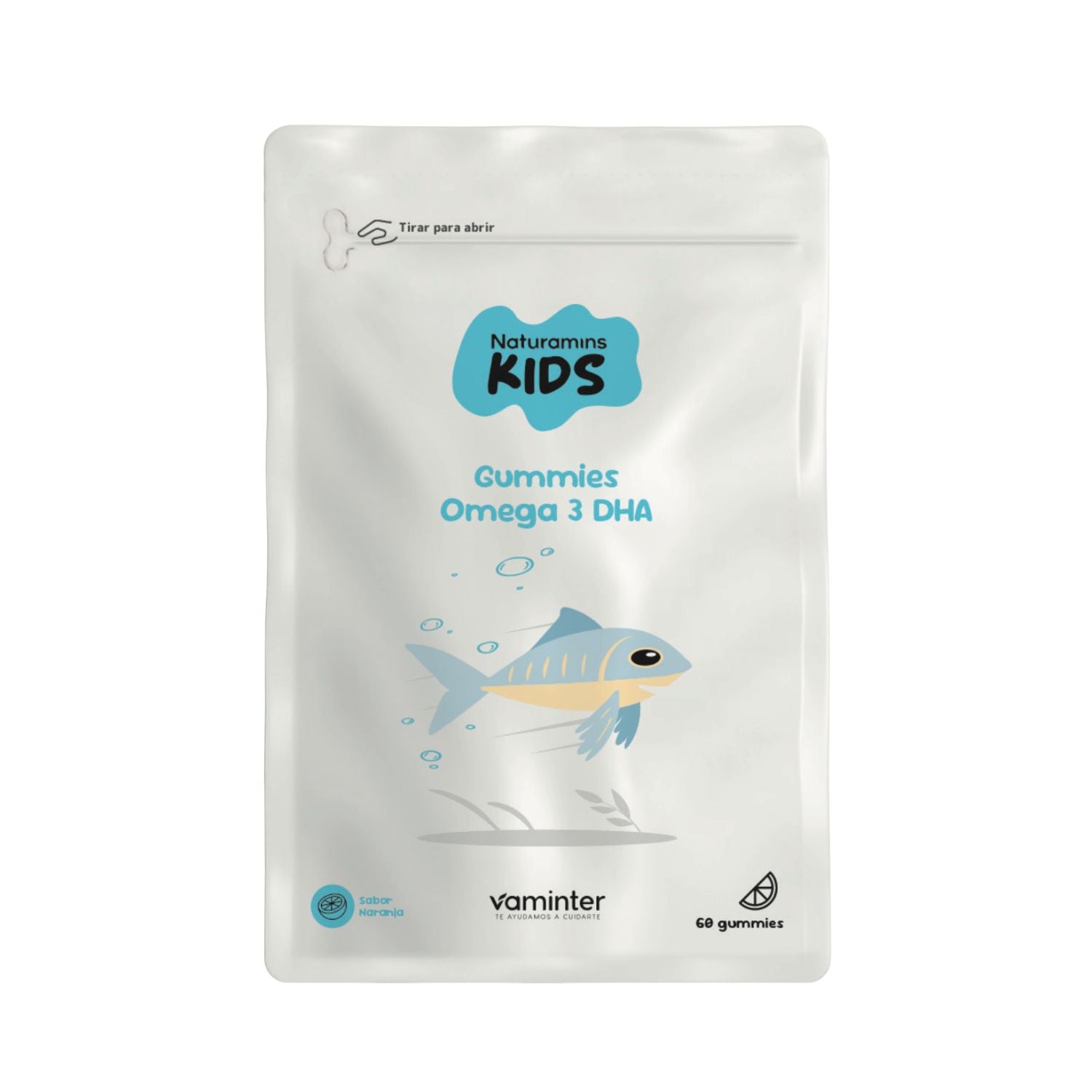 Naturamins Kids Omega 3 DHA Gummies - 60 gominolas